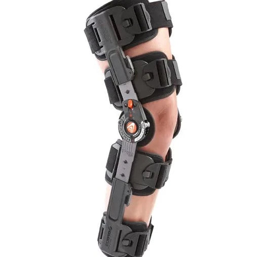 BREG T Scope Hinged Knee Brace Premier Post Op Adjustable Padded