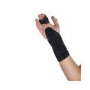 Orliman Semi-Rigid Wrist Support With Palmar/Dorsal Splints 2nd And 3rd Metacarpals - Left product image