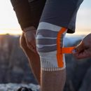 Bauerfeind Merino Knee Brace knit detail