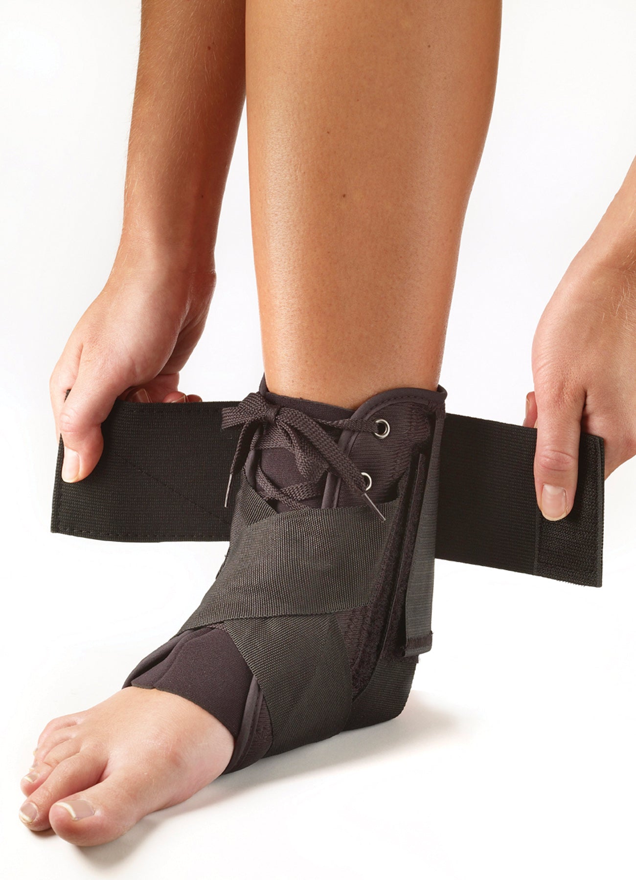 Corflex Marathon Active Lace-Up Ankle Support w/Stabilizing Strap Ankle Brace