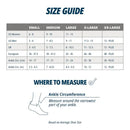 OS1st AF7 Ankle Bracing Sleeve Size Chart