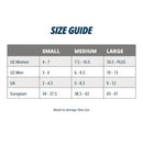 OS1st BR4 Bunion Relief Socks Size Chart
