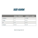 OS1st FS3 Forefoot Compression Sleeve Size Chart