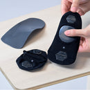 OS1st Orthotic Sock layered with athletic footwear