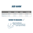 OS1st ES6 Elbow Bracing Sleeve size chart