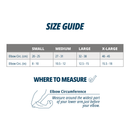 OS1st ES3 Compression Elbow Sleeve size chart