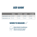OS1st PS3 Performance Patella Sleeve size chart
