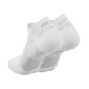 OS1st FS4 Plantar Fasciitis No Show Sock in White