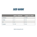 OS1st TT3 Turf Toe Bracing Sleeve Size Chart