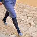 Bauerfeind VenoTrain Micro Knee-High Compression Socks 20-30 mmHg Tango and Jive Patterns - Regular Calf, Long Length