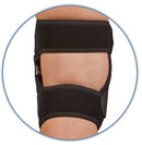 MedSpec DynaTrack Plus patella stabilizer - closure detail