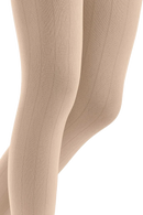 Bauerfeind VenoTrain Micro Thigh-High Compression Stockings 20-30 mmHg, Jive Pattern Lace Top - Long Length