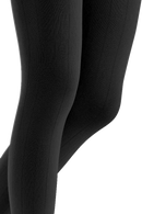 Bauerfeind VenoTrain Micro Thigh-High Compression Stockings 20-30 mmHg, Jive Pattern Lace Top - Long Length