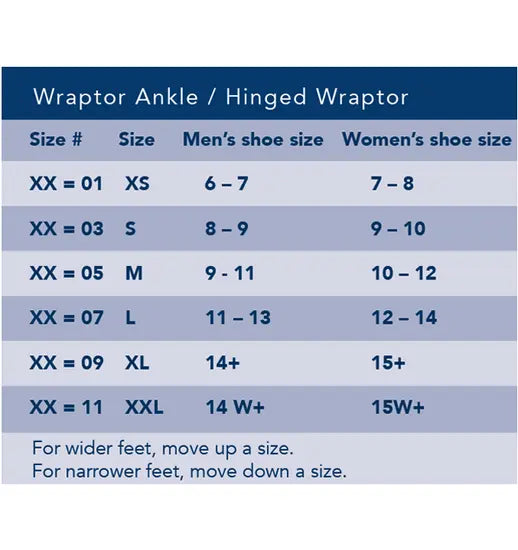 BREG Wraptor Ankle Stabilizer