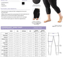 Sigvaris Compreshape Compression Shorts 15-20 mmHg official size chart and measurement guide