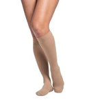 Sigvaris Women’s Essential Opaque Knee High Compression Stockings 20-30 mmHg product photo