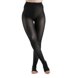 Sigvaris Women’s Style Soft Opaque Compression Pantyhose 30-40 mmHg, Open Toe product photo