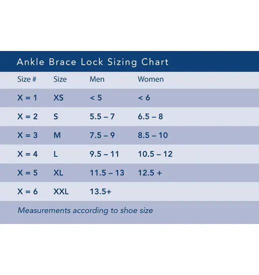 BREG Ankle Brace Lock