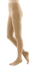 Bauerfeind VenoTrain Micro Compression Pantyhose 30-40 mmHg, Open Toe - Short Length