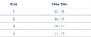 Bauerfeind Visco Balance Heel Cushion Size Chart