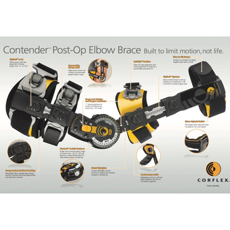 Corflex Contender Post-Op Elbow Brace