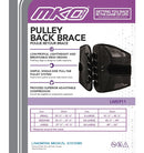MKO Pulley Back Brace