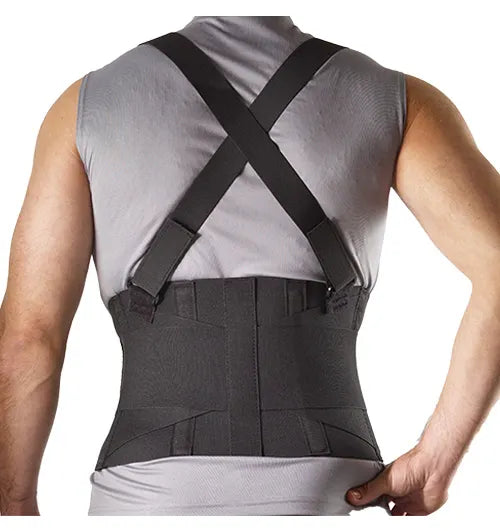 Corflex Lace Align Spine Back Brace (S/M) + Knee Pneumatic inflatable  protector