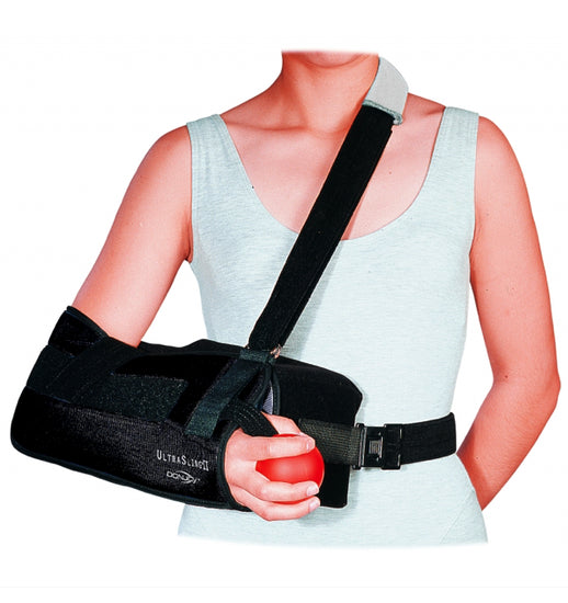 Shoulder brace-support indicated for humerus lesions goural EVOH300 :   - Orthopédiste-Orthésiste à Montargis. Orthèses de main  thermoformables et corsets sur-mesure.