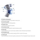 Bauerfeind GenuTrain P3 Knee Brace with Silicone Band